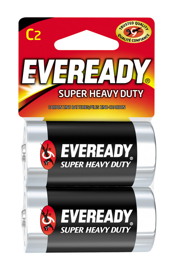 EVEREADY Super Heavy Duty C Battery 2pk