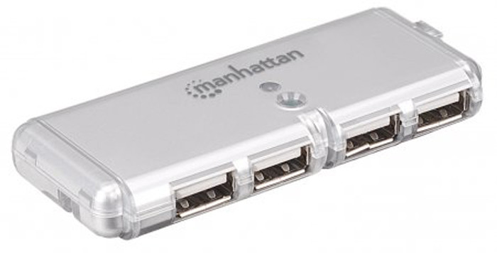 MANHATTAN 4-Port USB 2.0 Pocket Hub