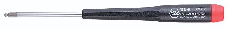 WIHA Precision Ball End Hex 3/32" x 50mm