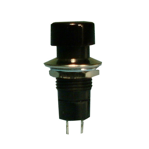 PHILMORE SPST Off-On Round Pushbutton Switch