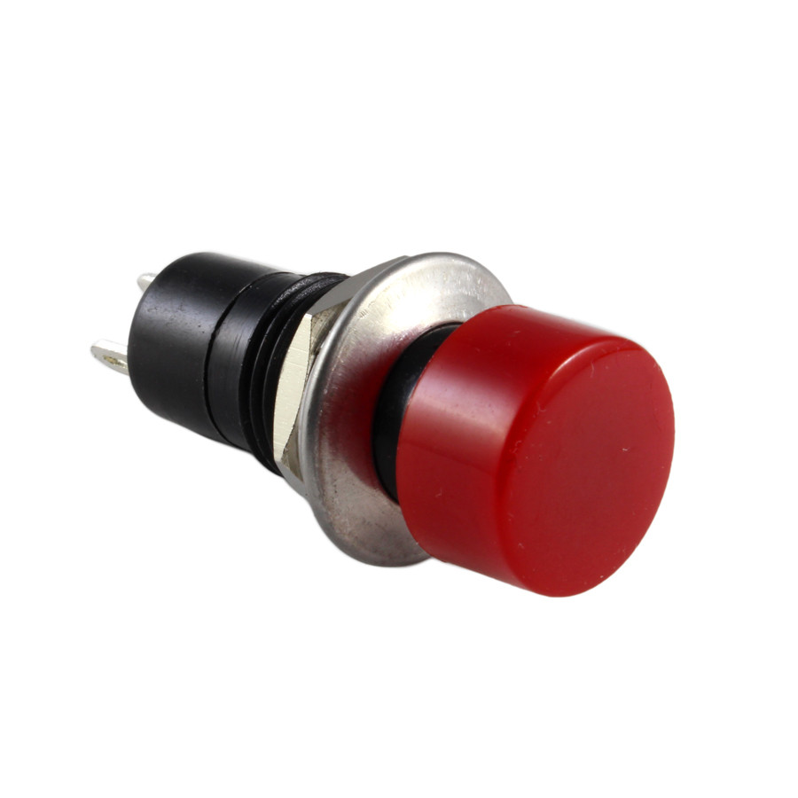 PHILMORE SPST Off-(On) Round Pushbutton Switch