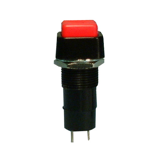 PHILMORE SPST Off-On Square Pushbutton Switch