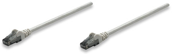INTELLINET CAT6 Patch Cable 7ft Gray