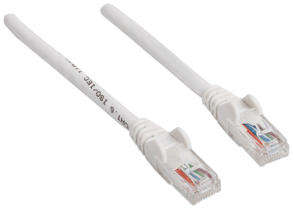 INTELLINET CAT6 Patch Cable 10ft White