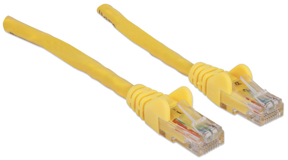 INTELLINET CAT6 Patch Cable 10ft Yellow