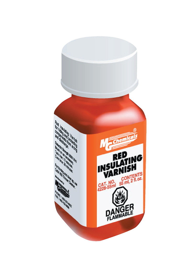 MG CHEMICALS Red GLPT Insulating Varnish 55ml