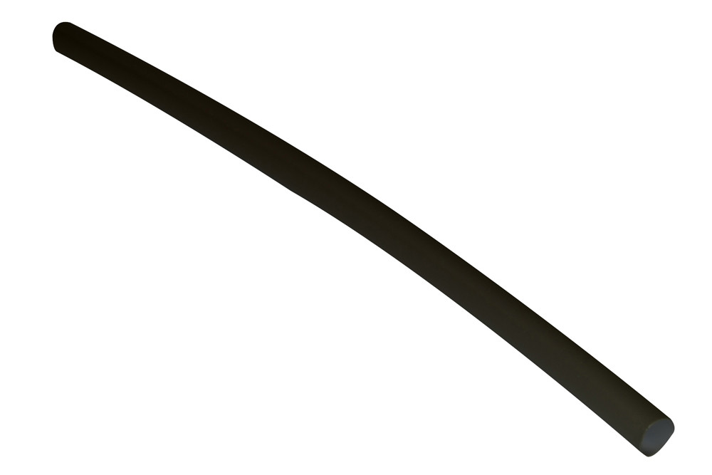 THERMOSLEEVE Thin Wall Heat Shrink 1/8" Black 4ft