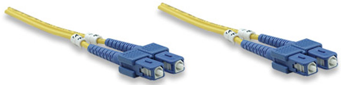 INTELLINET Fiber Optic Patch Cable 3m SC to SC Singlemode