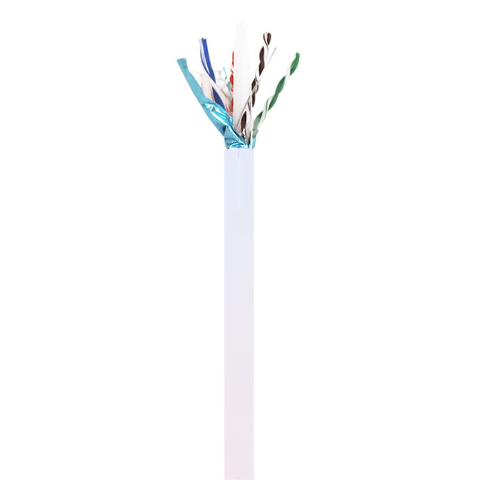 WAVENET CAT6 Shielded Riser Cable 1000ft Reel White