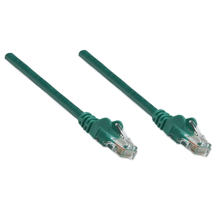 INTELLINET CAT6 Patch Cable 2ft Green