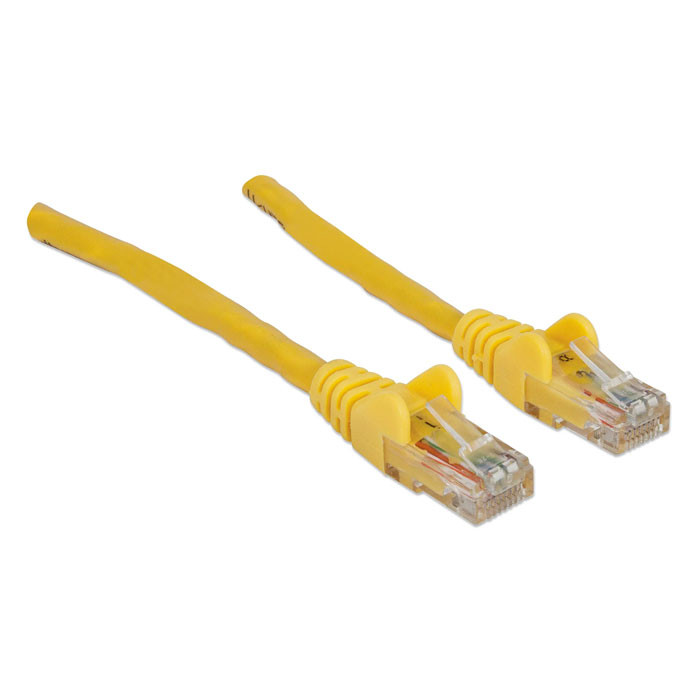 INTELLINET CAT6 Patch Cable 2ft Yellow