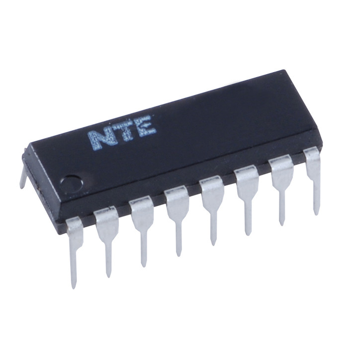 NTE TTL - BCD-to-Seven-Segment Decoder/Driver with Open Collector Outputs