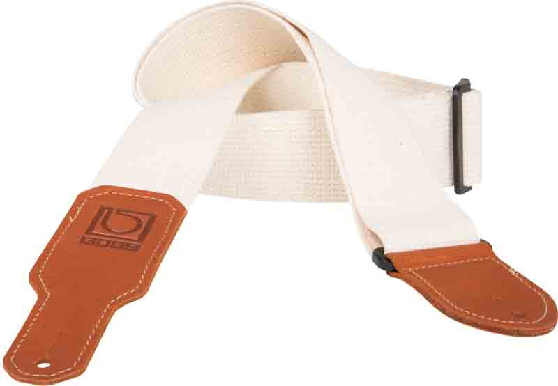 BOSS 2" Natural Cotton Guitar Strap