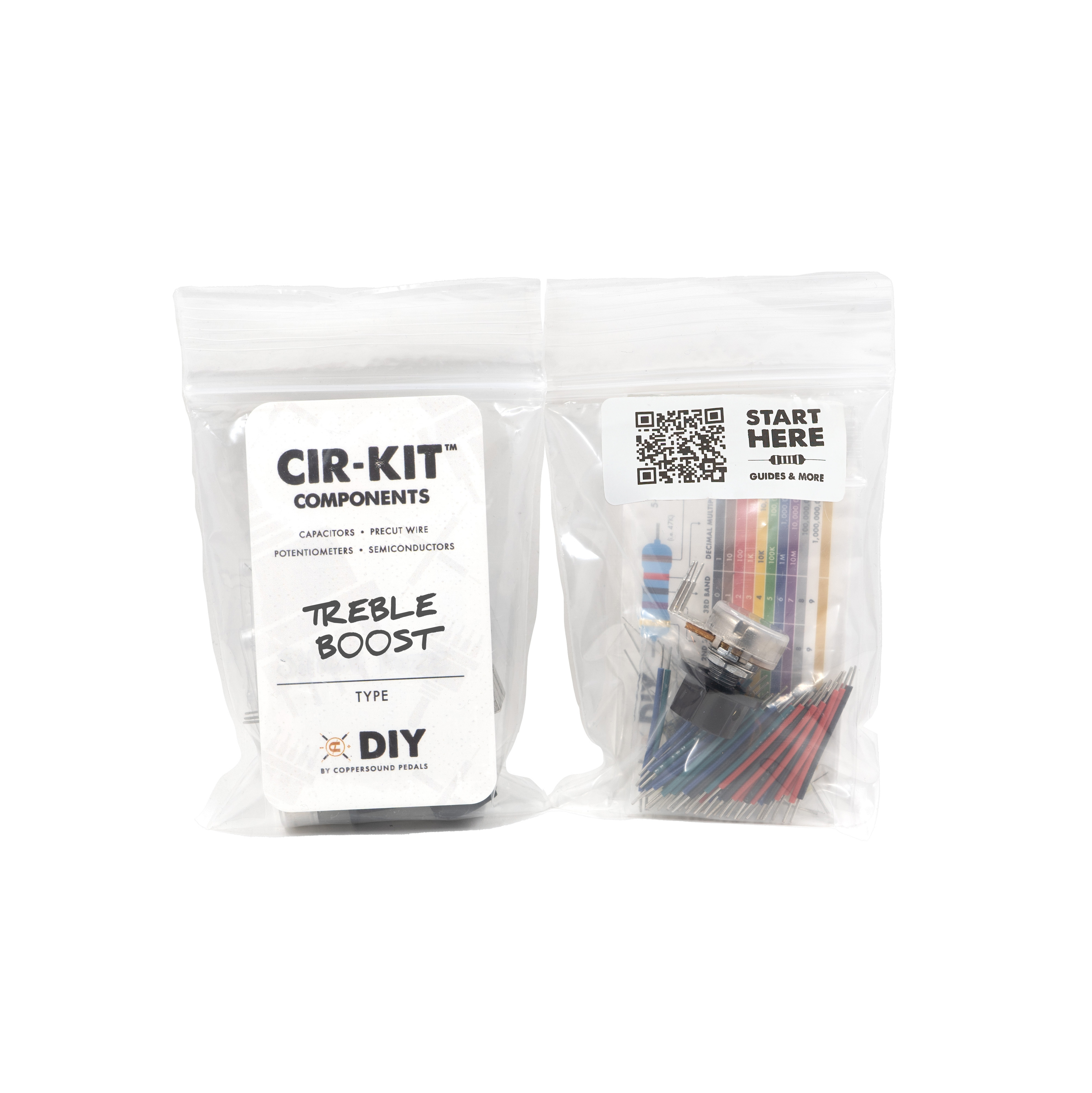 COPPERSOUND Treble Boost Cir-Kit Component Bag
