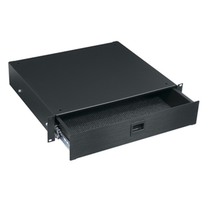 MIDDLE ATLANTIC 2U Utility Drawer with Spring Loaded Latch