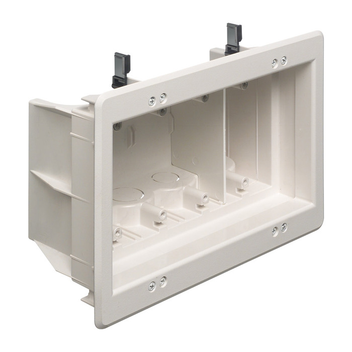 ARLINGTON 4-Gang Recessed Indoor InBox for New & Retrofit Construction