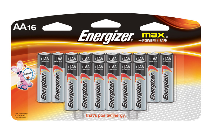 ENERGIZER Alkaline Max AA Battery 16pk