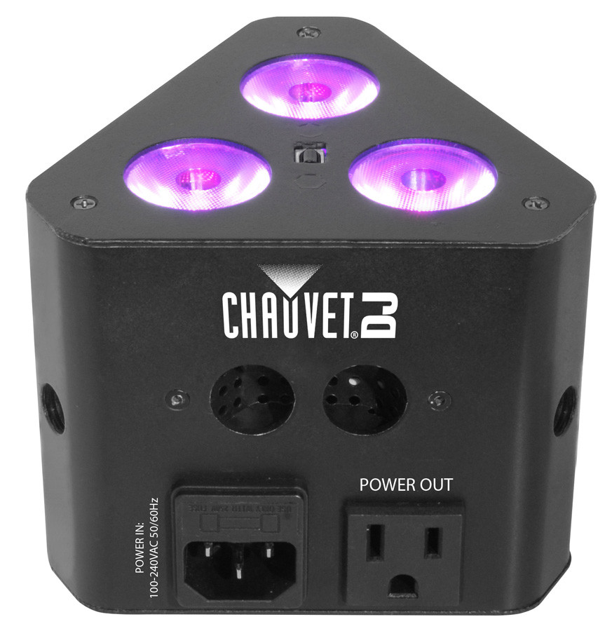 CHAUVET DJ EZWedge Tri Battery Powered Tri-color