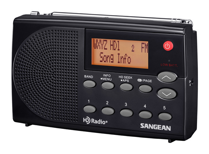 SANGEAN Portable HD Radio FM-Stereo/AM