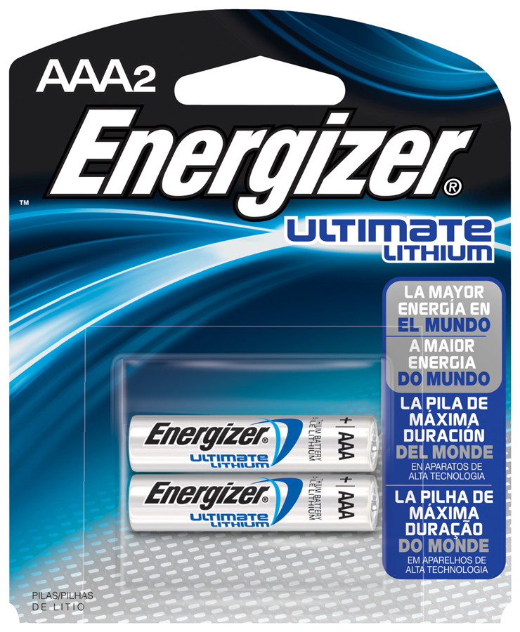 ENERGIZER Ultimate Lithium AAA Battery 2pk