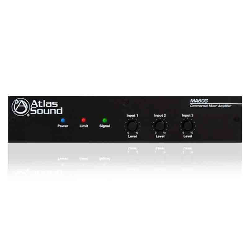 ATLAS 60 Watt 3 Input Mixer Amplifier
