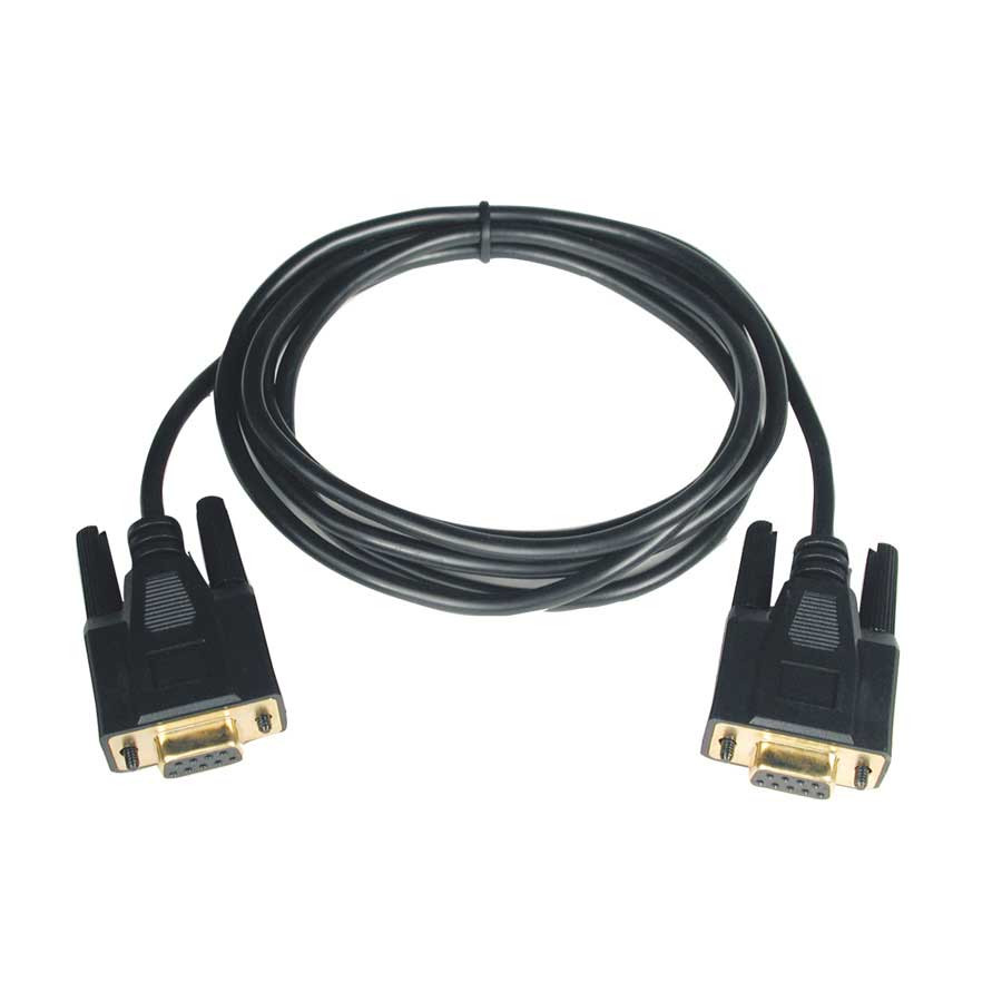 TRIPPLITE Null Modem Cable DB9 F/F 10ft