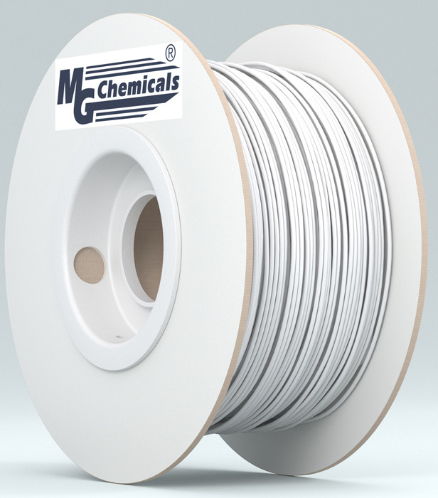 MG CHEMICALS 1.75mm PETG 3D Printer Filament 1kg White