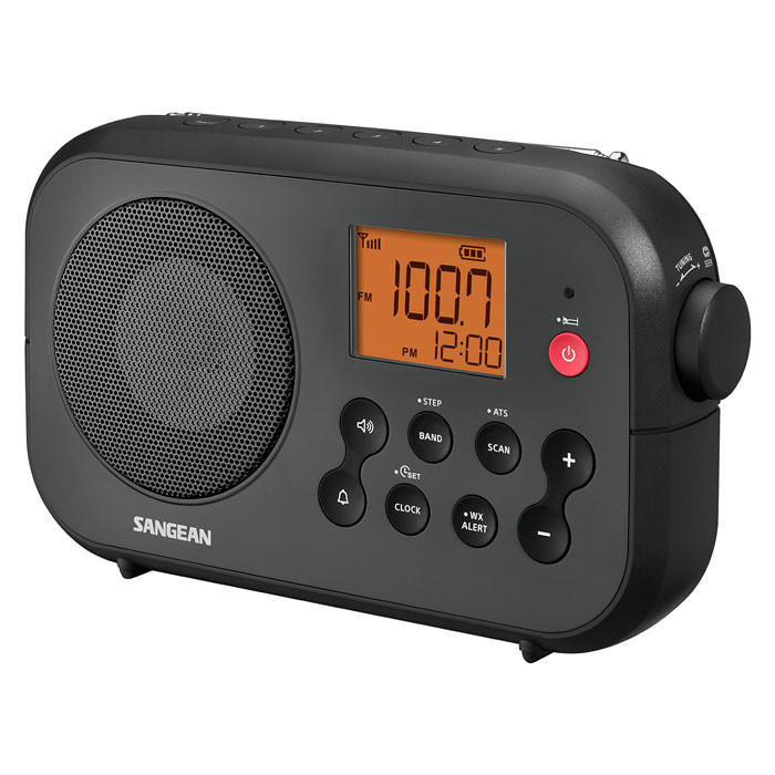 SANGEAN AM/FM NOAA Weather Alert Portable Radio
