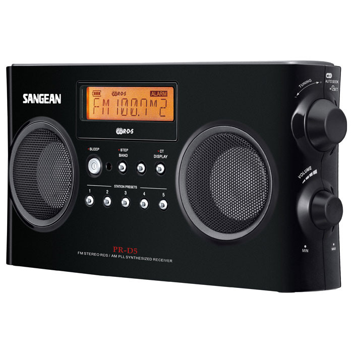 SANGEAN FM-Stereo RBDS/AM Digital Tuning Portable Receiver