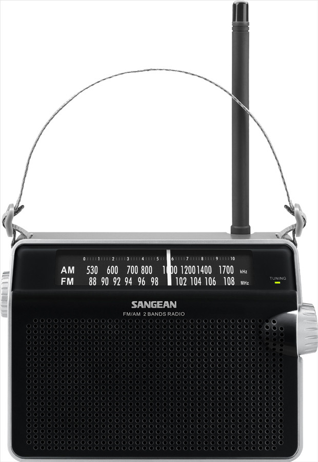 SANGEAN AM / FM Analog Tuning Portable Receiver