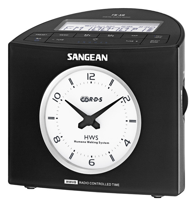 SANGEAN Digital Tuning Atomic Clock Radio FM-RDS (RBDS)/AM