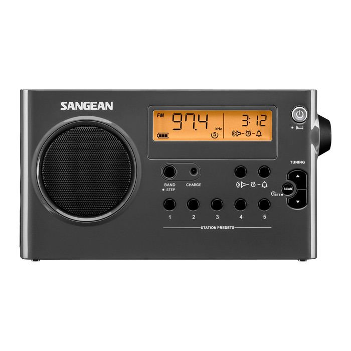 SANGEAN FM/AM Compact Digital Tuning Portable Radio