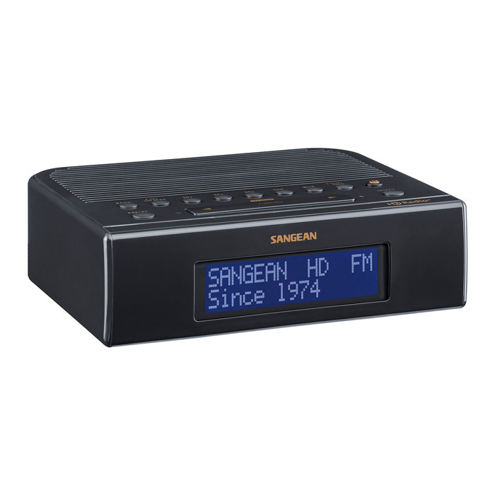 SANGEAN HD Radio/FM-RBDS/AM Clock Radio