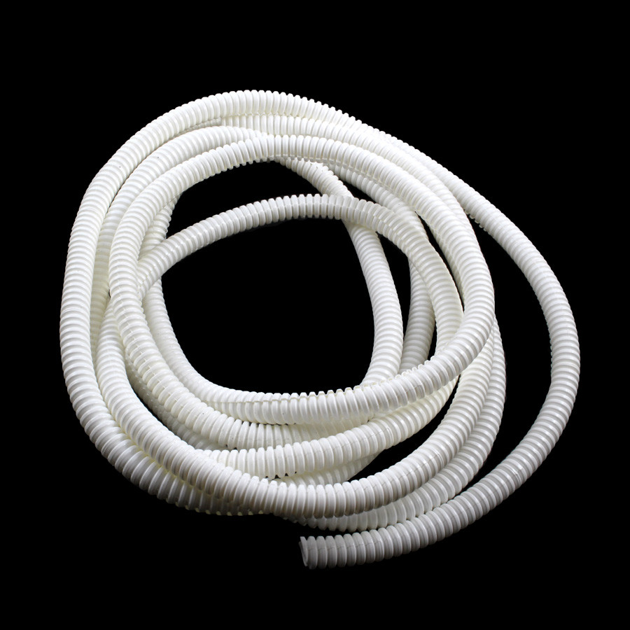 VANCO Split Loom Tubing 1/4" White 10ft