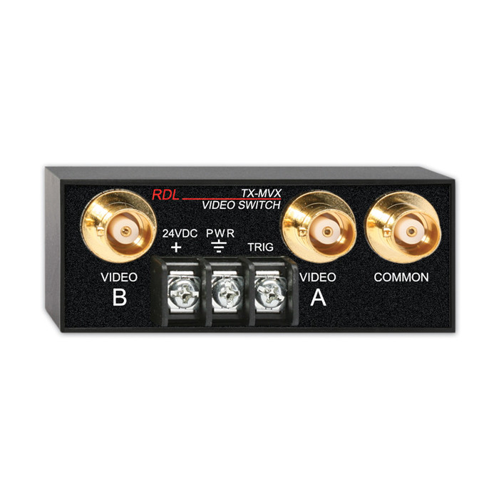 RDL Manual BNC Remote Controlled 2x1 Video Switch