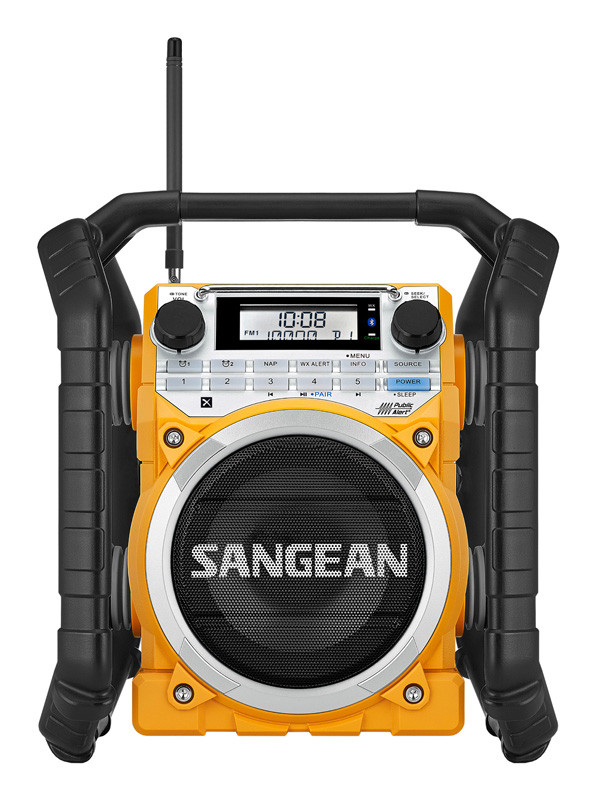 SANGEAN Rugged Radio with Bluetooth