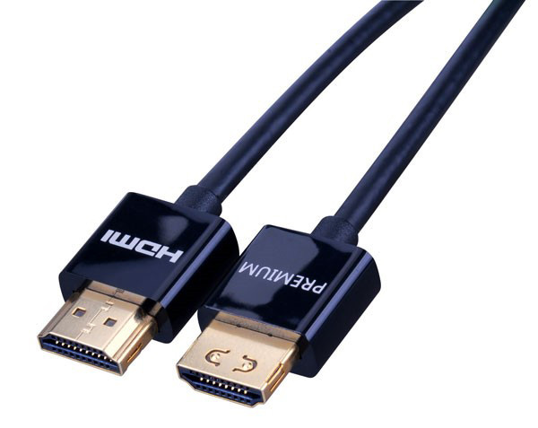 VANCO HDMI Ultra Slim Cable 1.5ft Certified Premium CL3