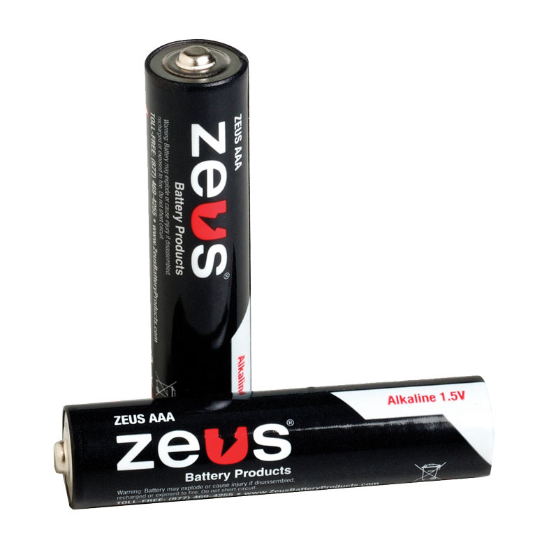 ZEUS Alkaline AAA Battery 40pk