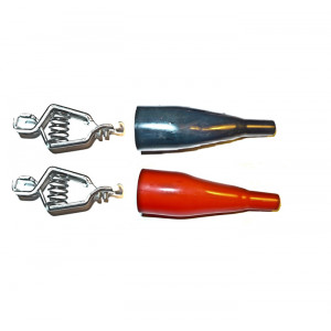 MUELLER Grounding Cable Clips 2 pack with Boots