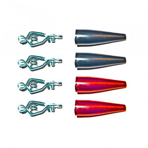 MUELLER Small Multipurpose Clip (The Pee-Wee Clip) 4 pack with Boots