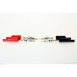 MUELLER Alligator Clip with Screw 4 pack with Boots