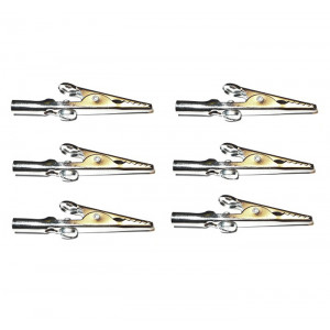 MUELLER Alligator Clip with Screw 6 pack