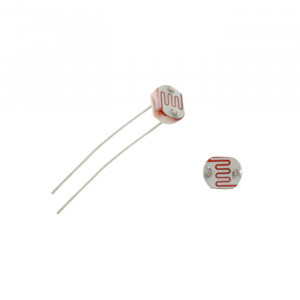 NTE LDR-Photoresistor 5mm 150VDC Light Resistance 50-100K Ohm Dark Resistance 5M Ohm 10pk