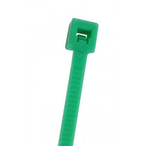 NTE Cable Ties 5.84" 40# Green 100pk