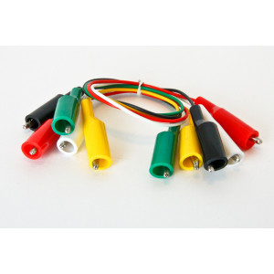 MUELLER Insulated Alligator Test Lead Set 10 pack 12" 22awg