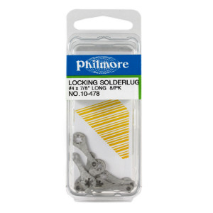 PHILMORE Lockwasher Solder Lugs 8pk