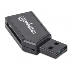MANHATTAN Mini USB 2.0 Multi-Card Reader/Writer 24-in-1