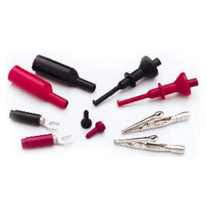 MUELLER Test Lead Set with Alligator Clip Adapters