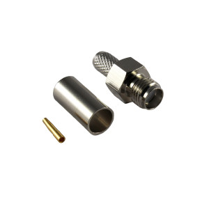 PHILMORE SMA Female Crimp Connector for RG58