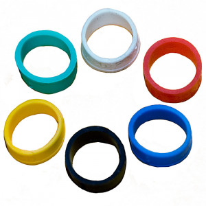VANCO Color ID Rings for BNC Compression Connectors 6pk